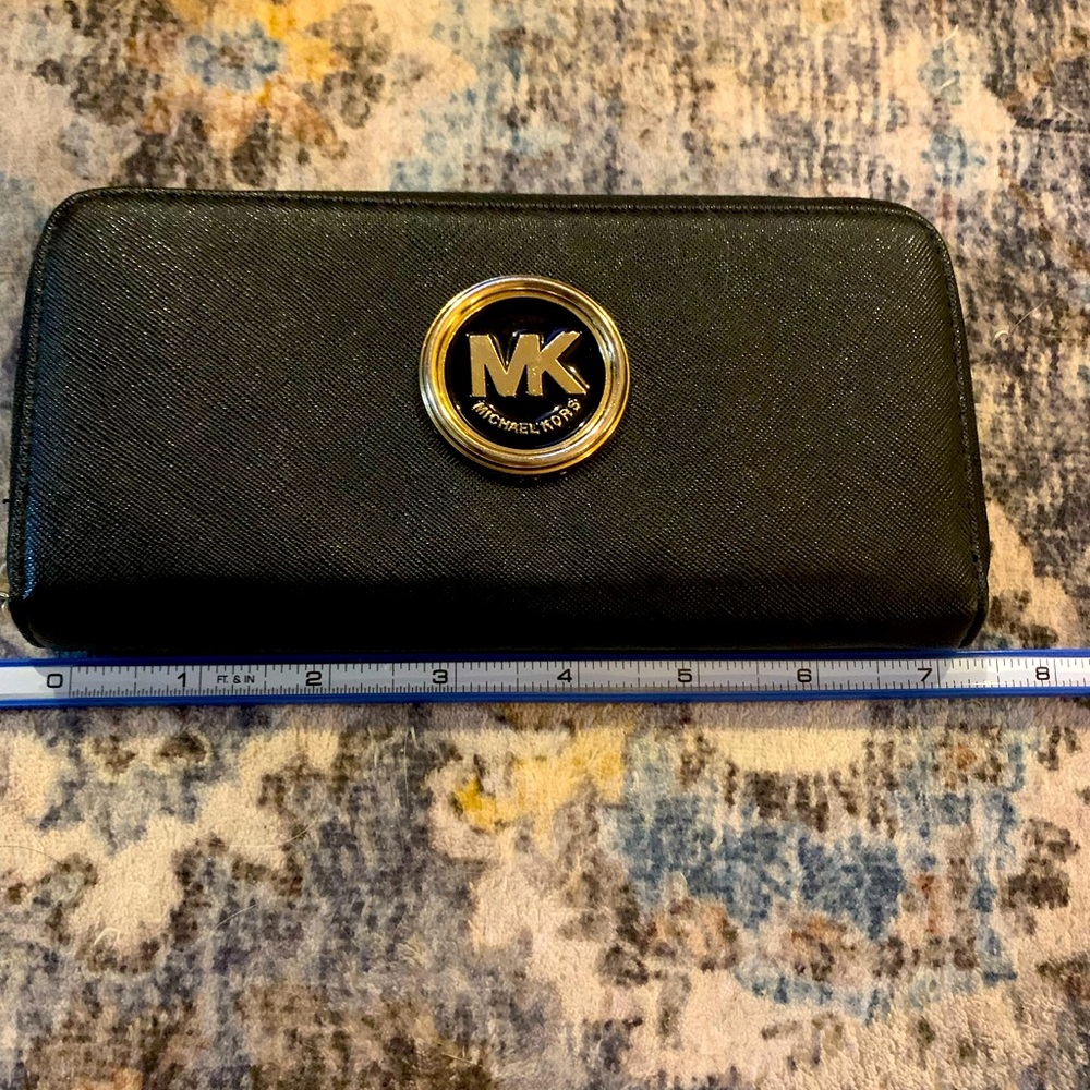 Black Long Wallet